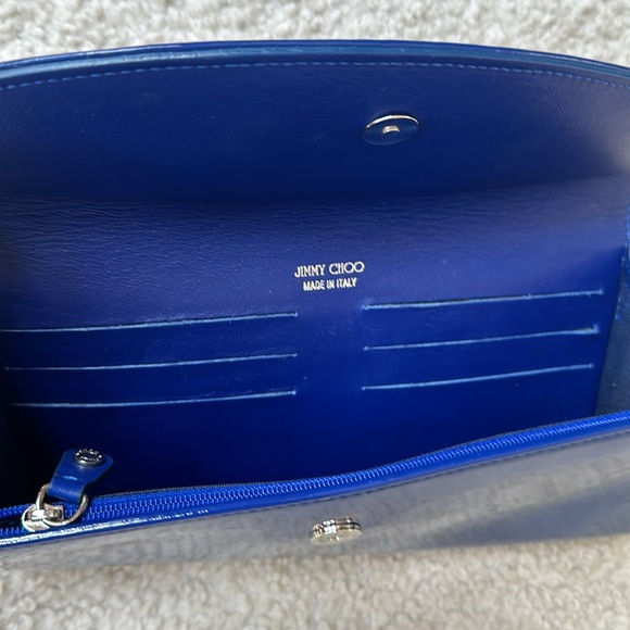Jimmy Choo Patent Leather Clutch / Crossbody - Picture 6 of 17